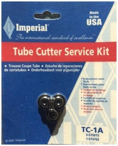 TC-1A CUTTER SERVICE PARTS - Cutting and Shaping Tools